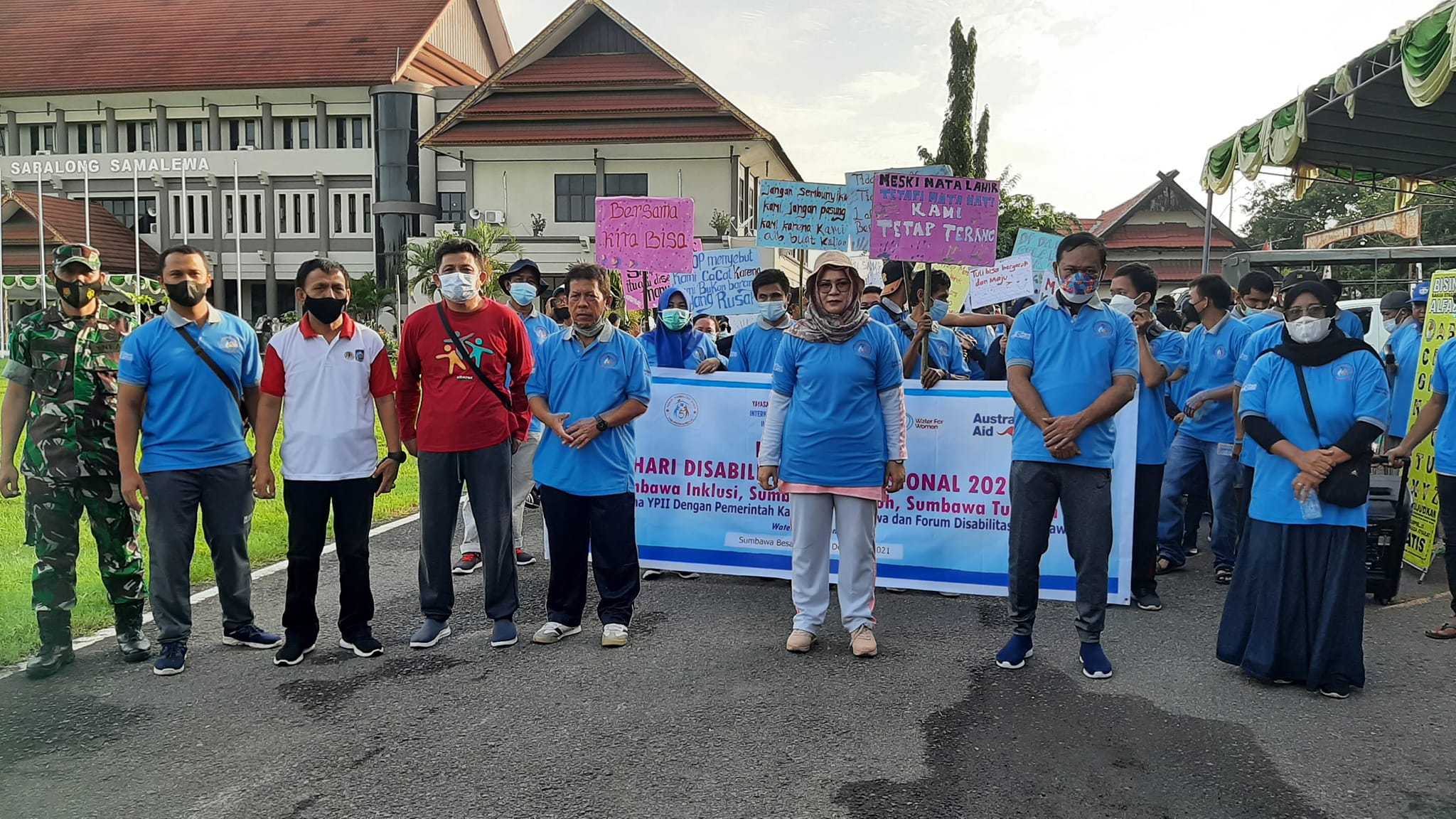 HUT KORPRI KE - 50, HARI BAKTI PU KE 76 DAN HARI DISABILITAS INTERNASIONAL TAHUN 2021