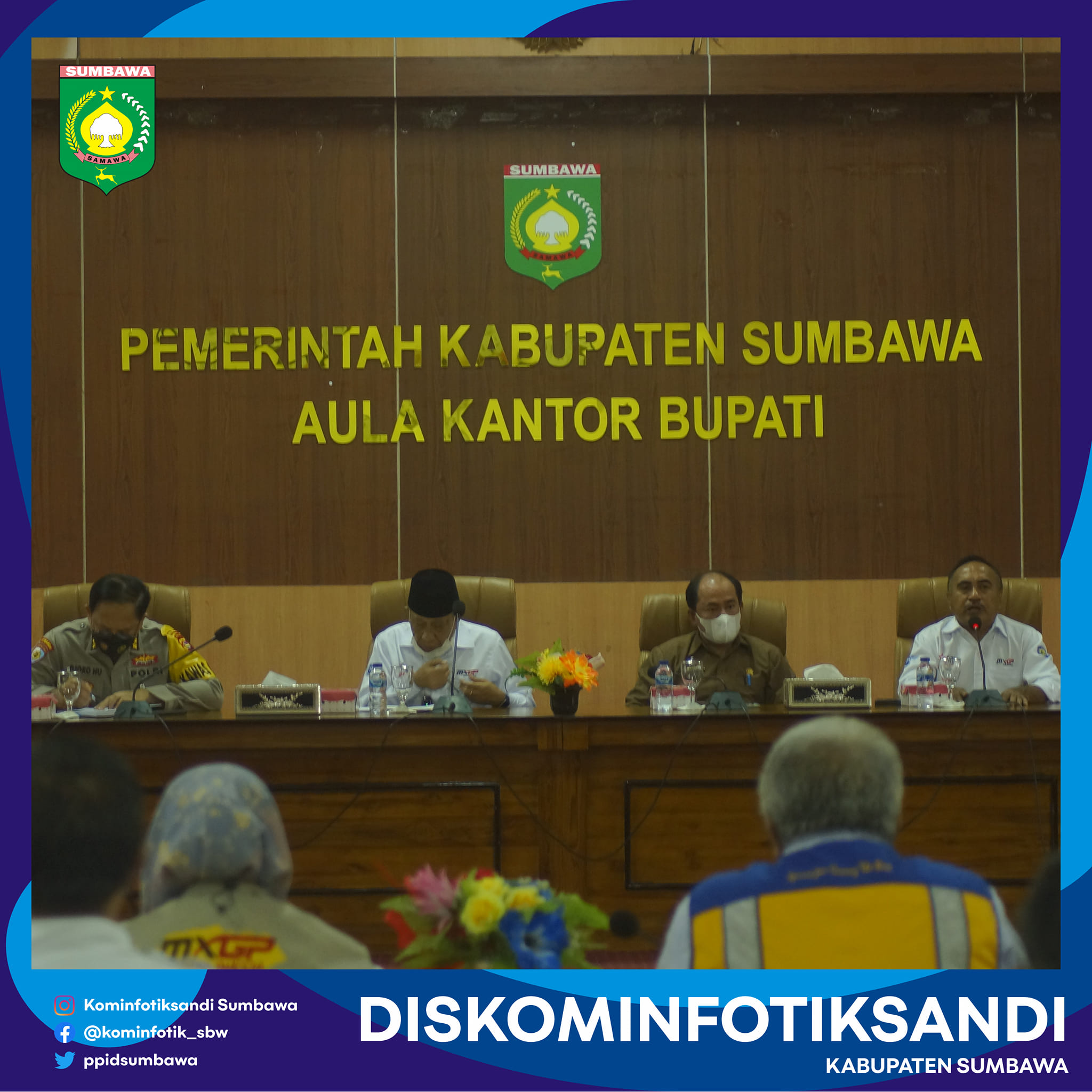 Kapolda NTB Gelar Rapat Koordinasi menuju event Internasional MXGP Samota