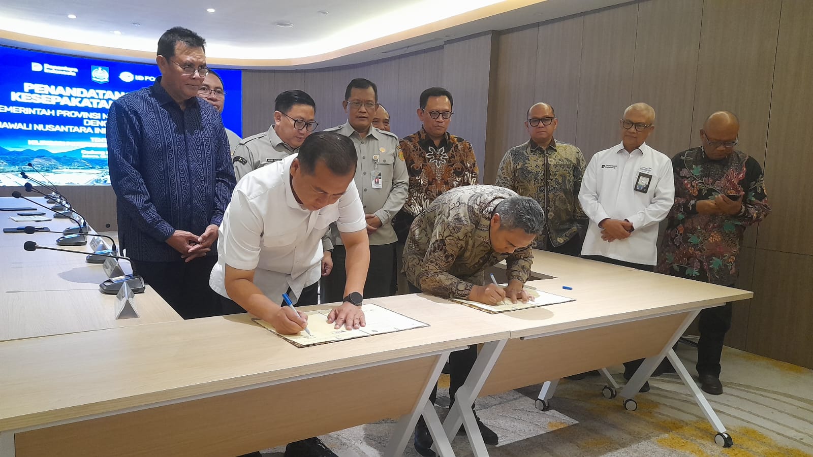 Penandatanganan MoU Hilirisasi Ayam Terintegrasi, Tindak Lanjut Ground Breaking Investasi di Sumbawa