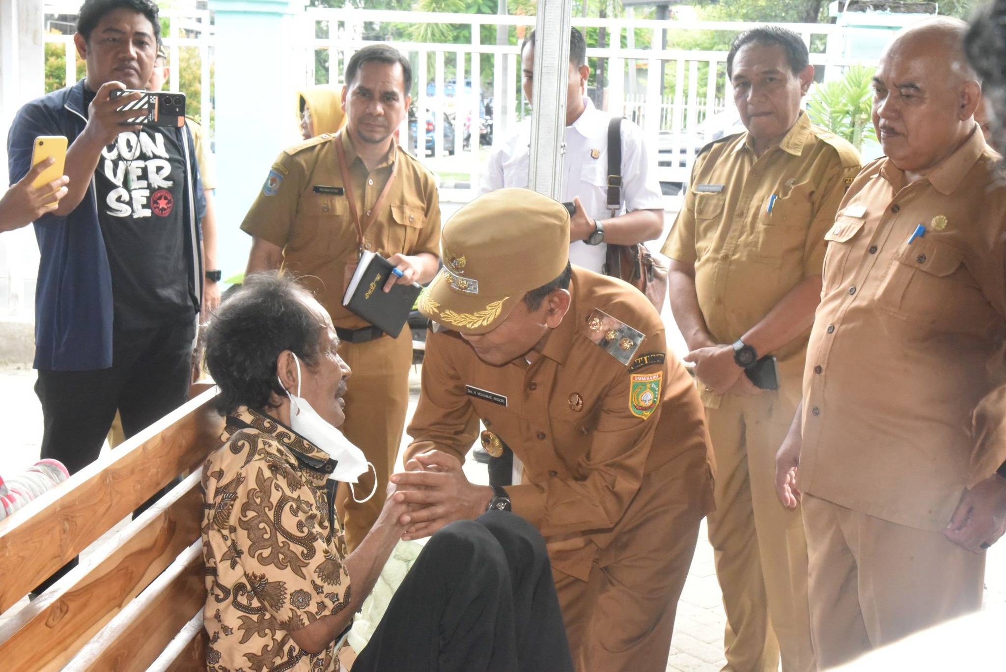 Hari Pertama Kerja, Wabup Langsung Kunjungi Sejumlah OPD