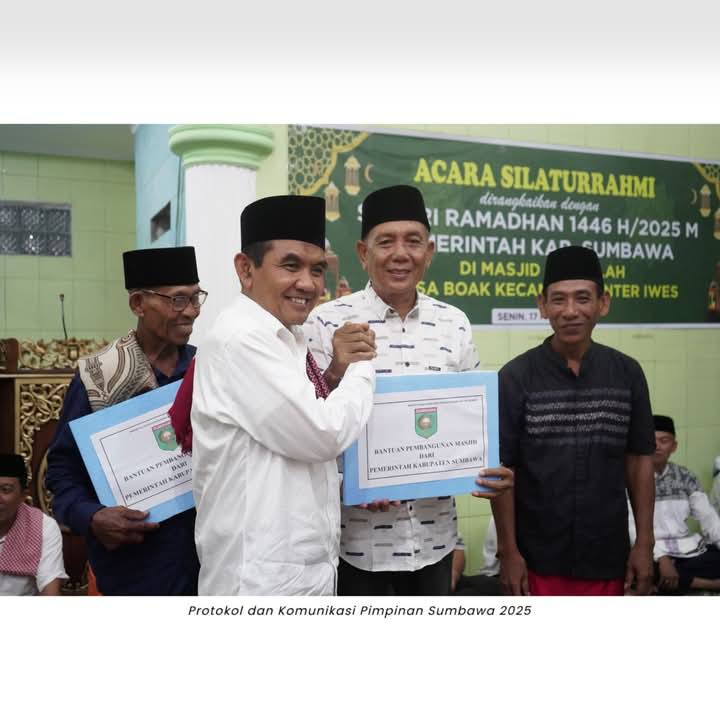 Wabup Sumbawa Tekankan Efisiensi Anggaran dalam Safari Ramadhan di Unter Iwes