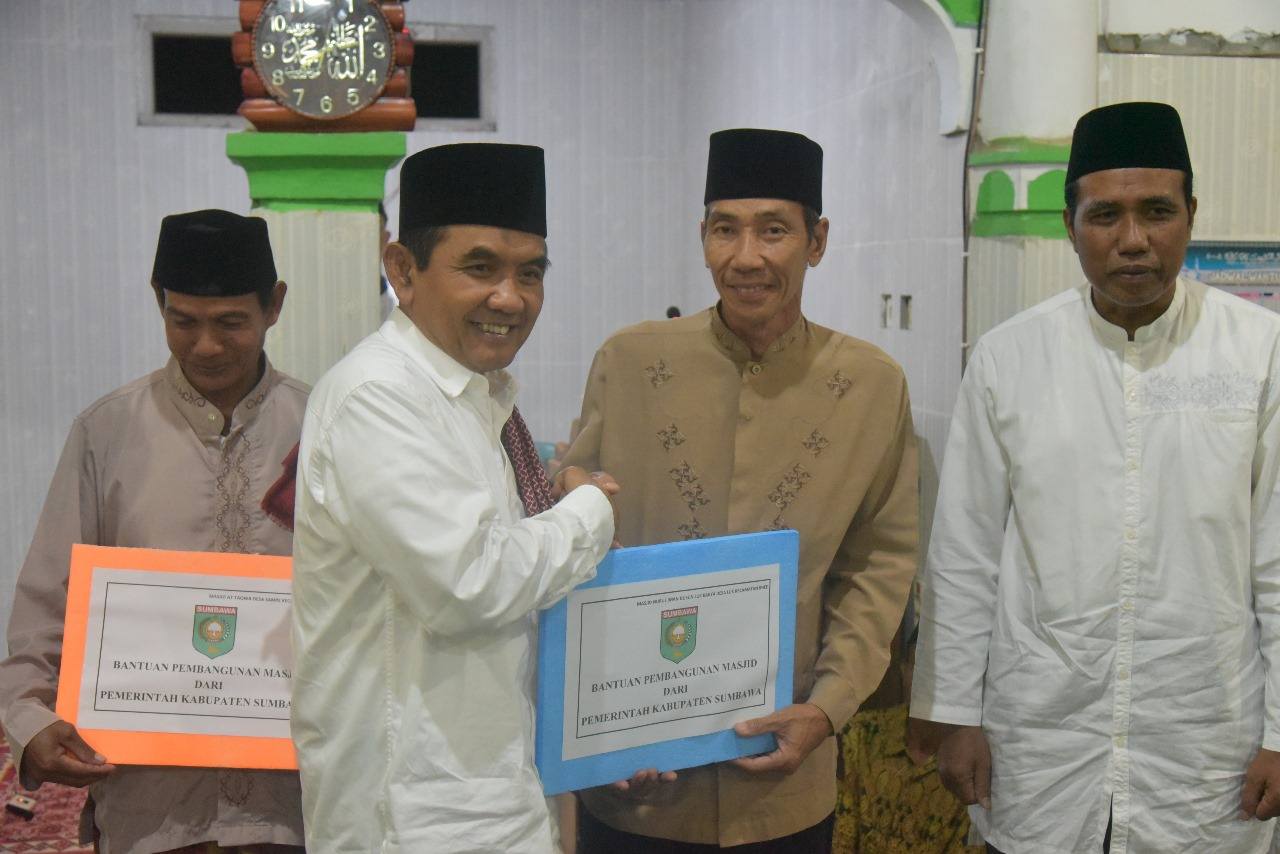 Wakil Bupati Sumbawa Safari Ramadhan di Masjid At-Taqwa, Desa Sampe