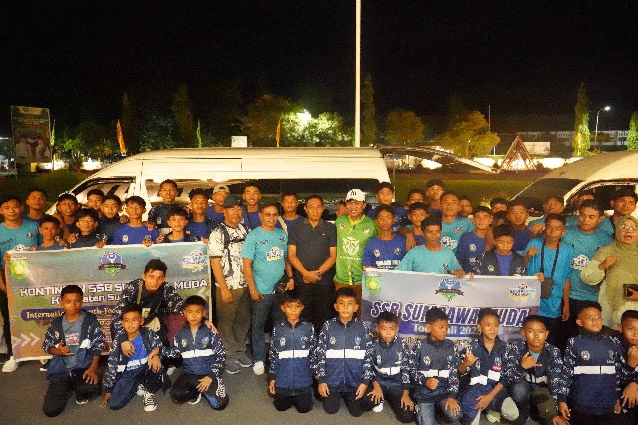 Kontingen SSB Sumbawa Muda Siap Harumkan Nama Daerah di Ajang Sepak Bola Internasional Bali 7s