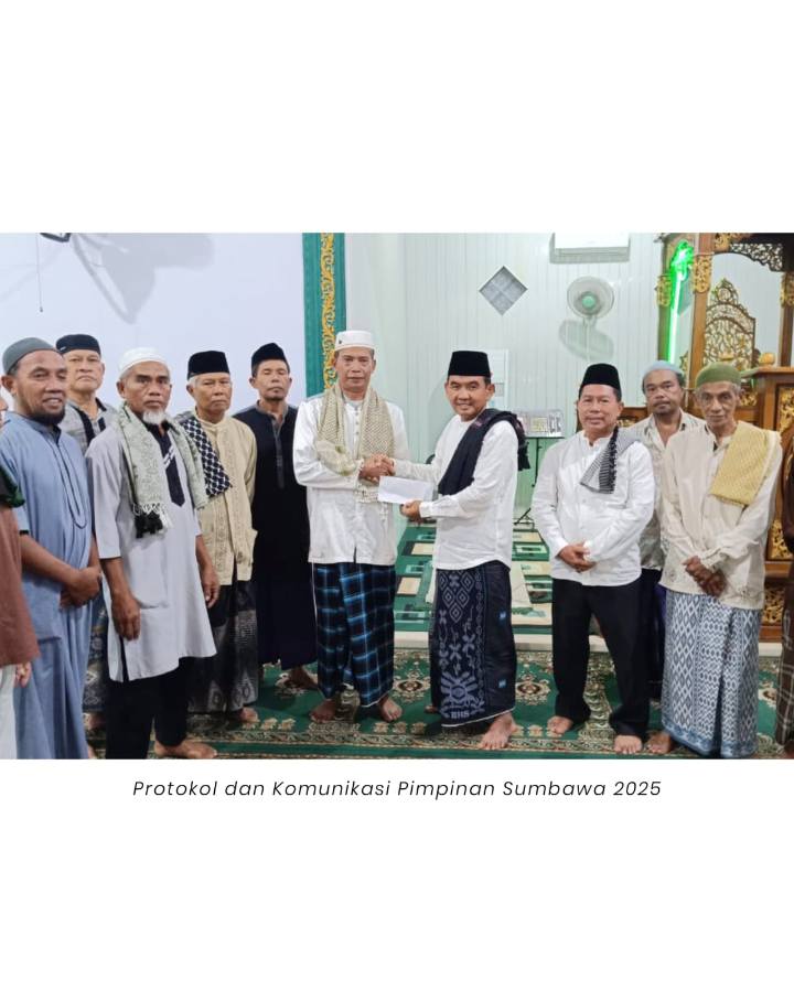 Gerakan Subuh Berjama’ah dan Bershadaqah, Wujud Komitmen Pemkab Sumbawa Bangun Spiritualitas dan Solidaritas Sosial