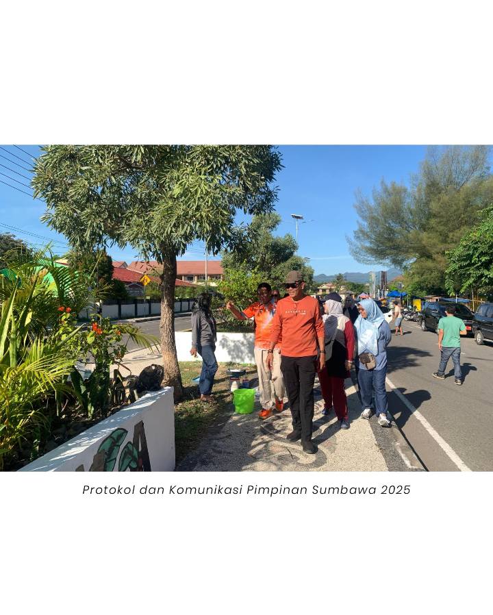 Sambut STQH NTB 2025, Bupati Sumbawa Pimpin Gotong Royong ASN di Taman Samota