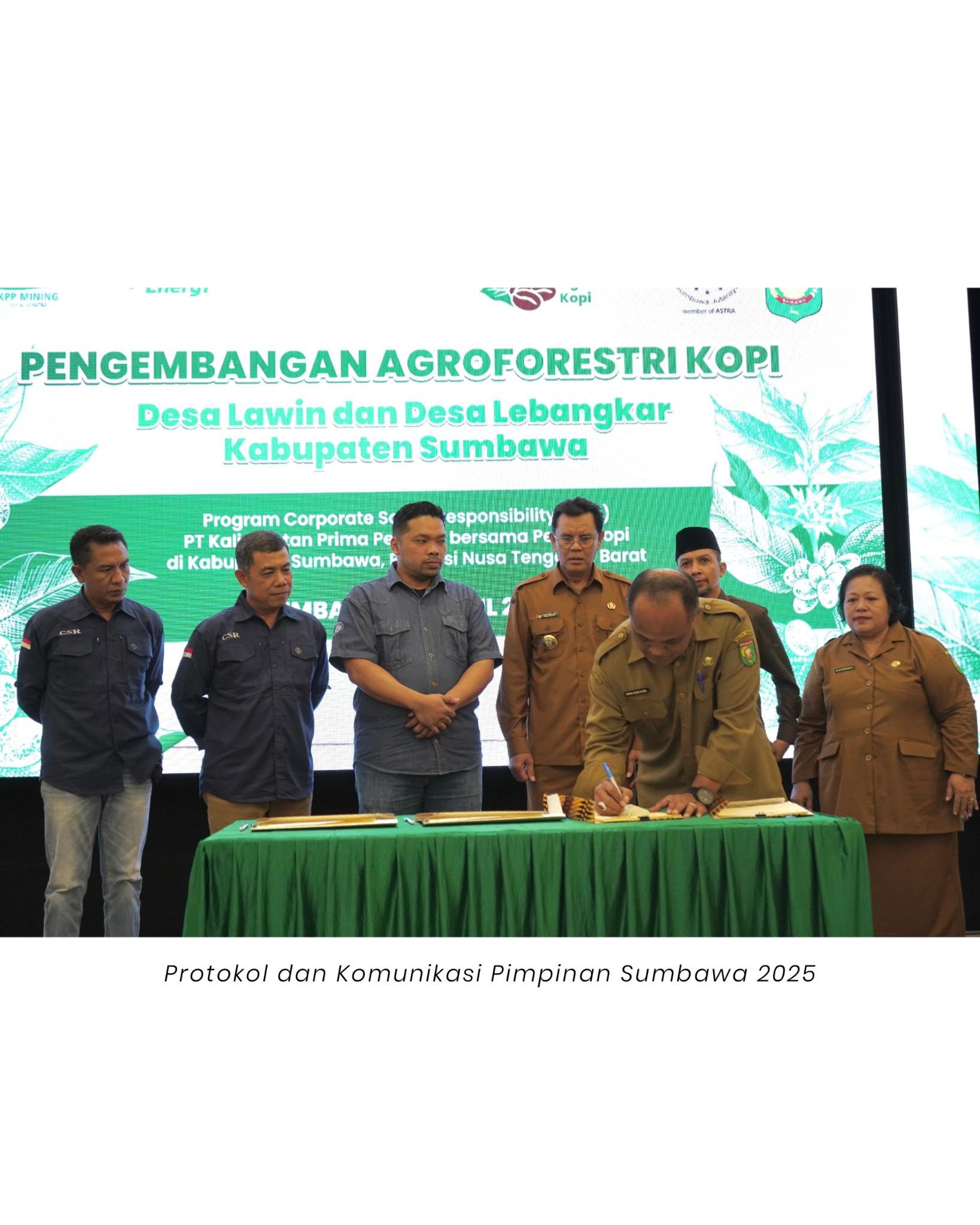 Kabupaten Sumbawa Luncurkan Program Agroforestri Kopi di Ropang, Dukung Hilirisasi Komoditas Prioritas Nasional