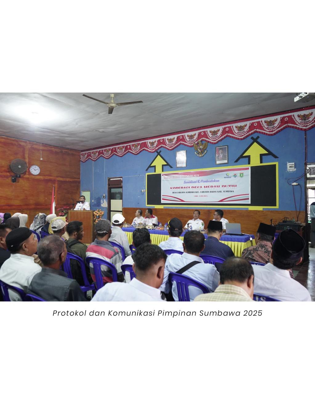 Wabup Sumbawa Buka Sosialisasi Pembentukan Koperasi Desa Merah Putih: Dorong Ekonomi Kerakyatan dari Desa