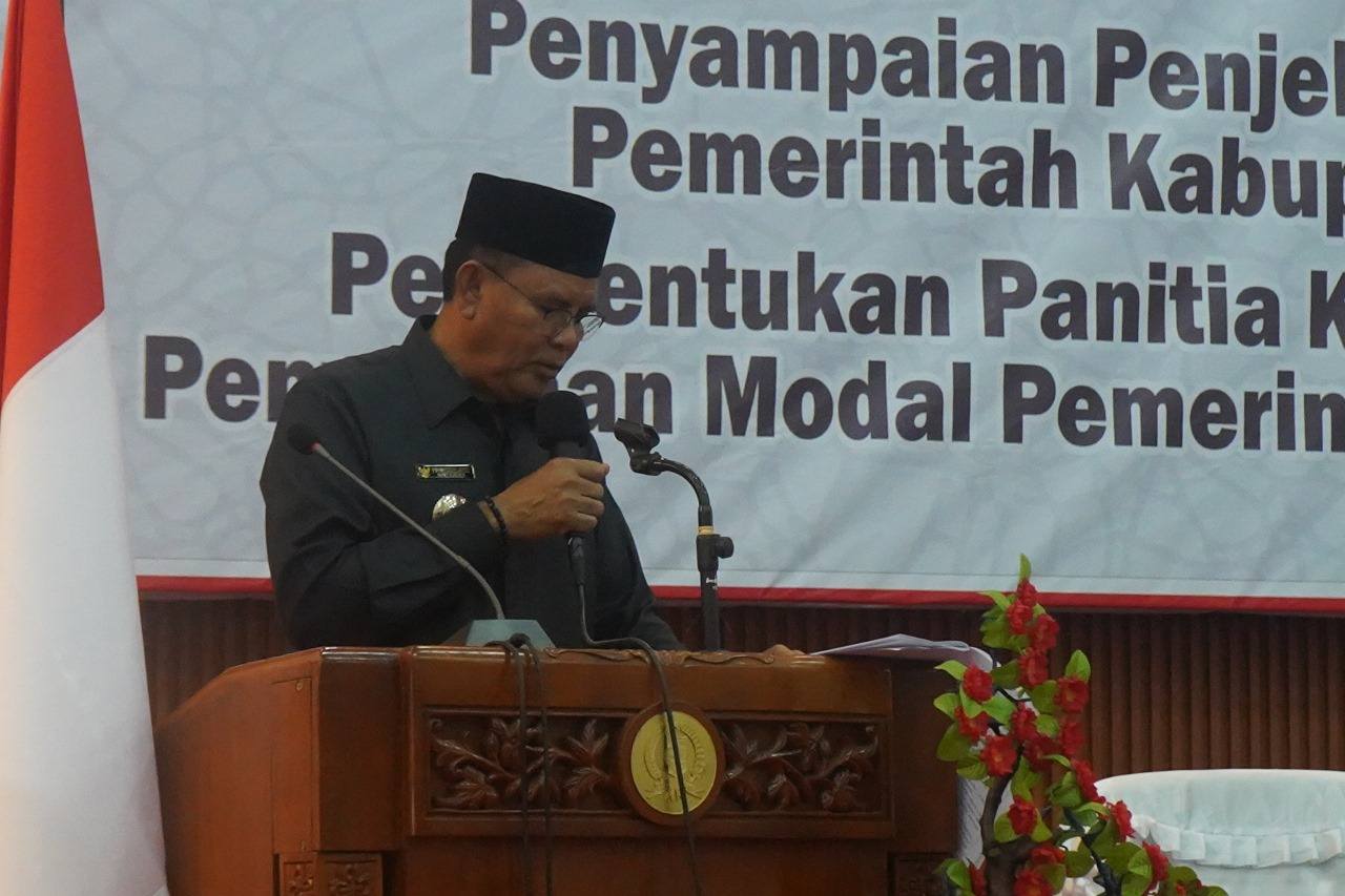 Optimalisasi PAD, Bupati Sumbawa Sampaikan Penjelasan Penyertaan Modal Daerah dalam Rapat Paripurna DPRD