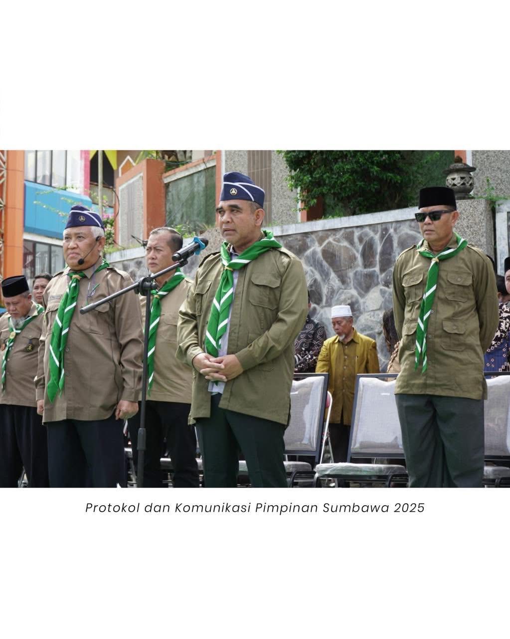 Bupati Sumbawa Dampingi Ketua MPR RI pada Wisuda dan Apel Pandu Hizbul Wathan di PMI Dea Malela