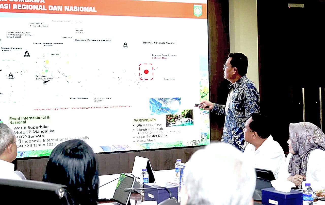 Bupati Sumbawa Audiensi dengan Wakil Menteri PUPR Bahas Infrastruktur Prioritas Tau Tana Samawa