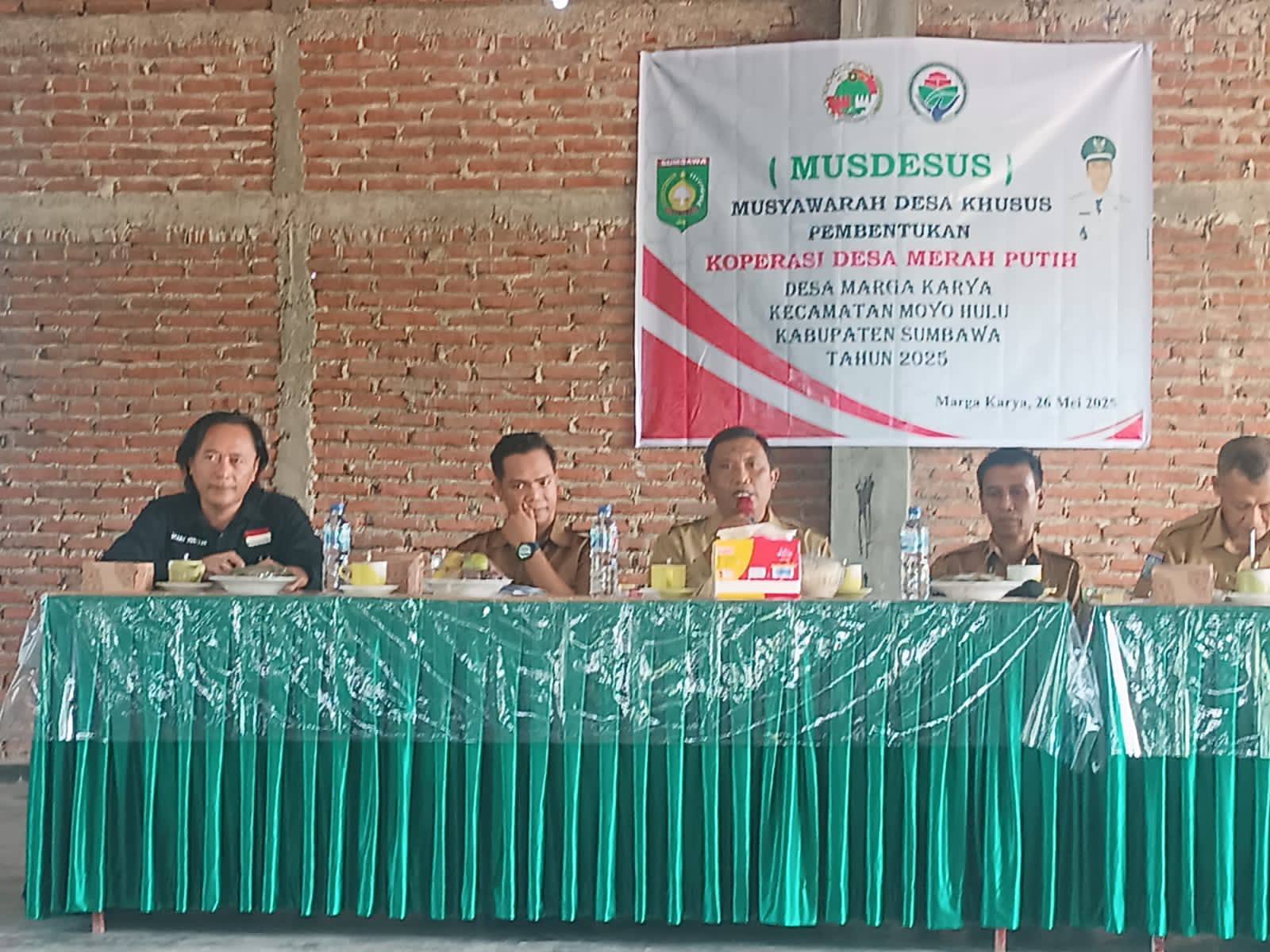 100% Sosialisasi Terlaksana! Progres Pembentukan Koperasi Merah Putih di Sumbawa Tunjukkan Capaian Signifikan