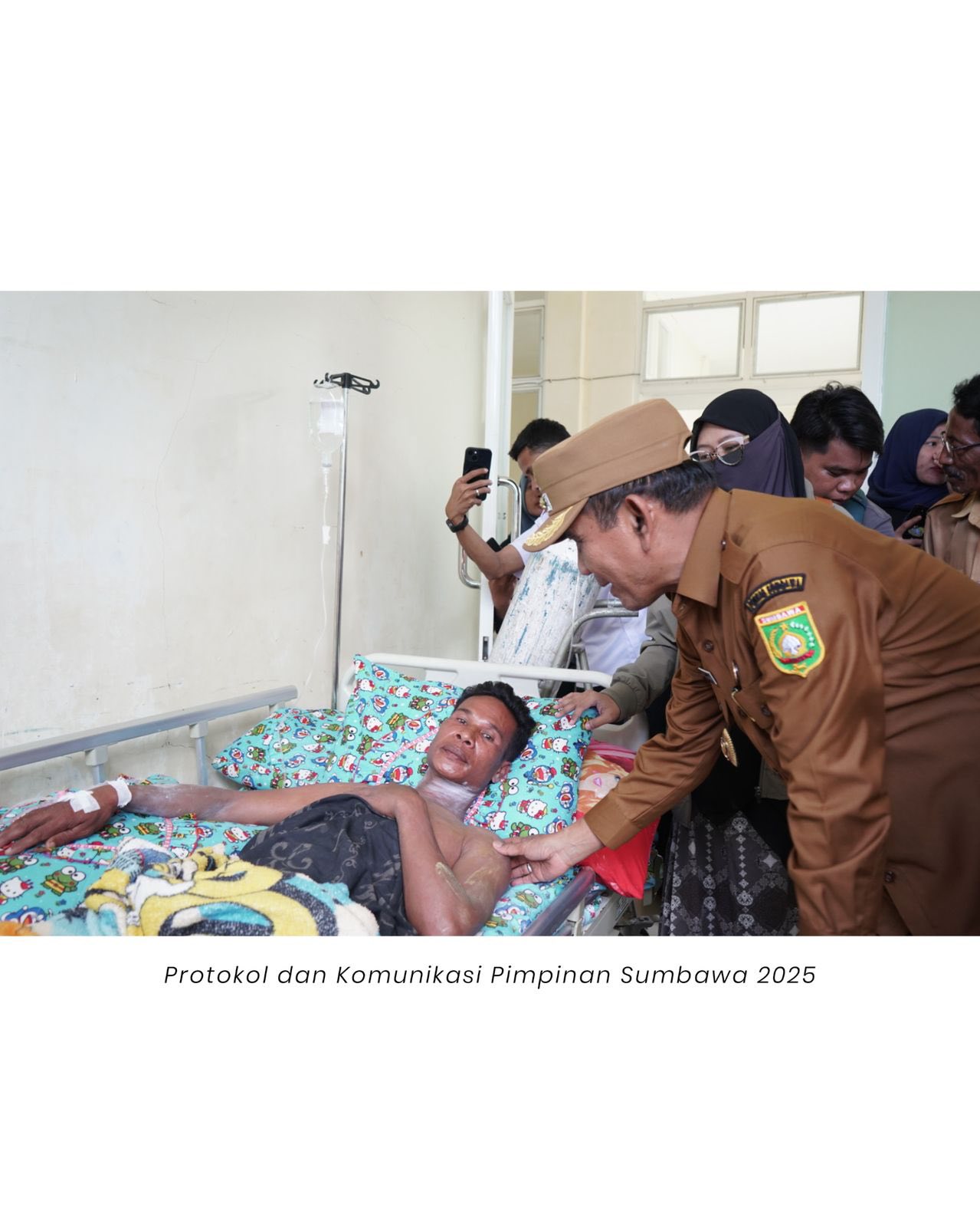 Wakil Bupati Sumbawa Tinjau Layanan Kesehatan dan Serahkan Bantuan di Kecamatan Lantung