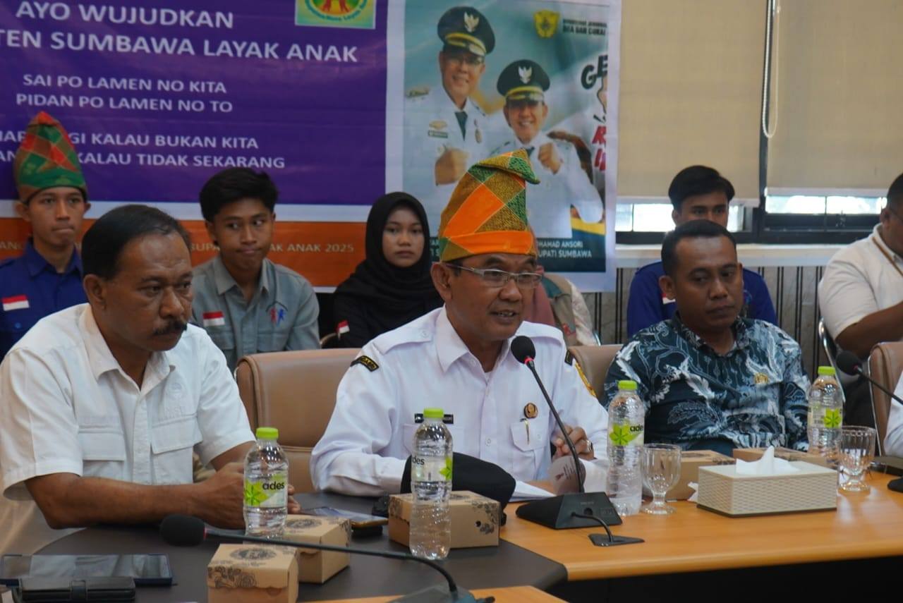 Pemkab Sumbawa Siap Menuju Kabupaten Layak Anak, Wabup: Ini Bukan Sekadar Predikat, Tapi Prinsip