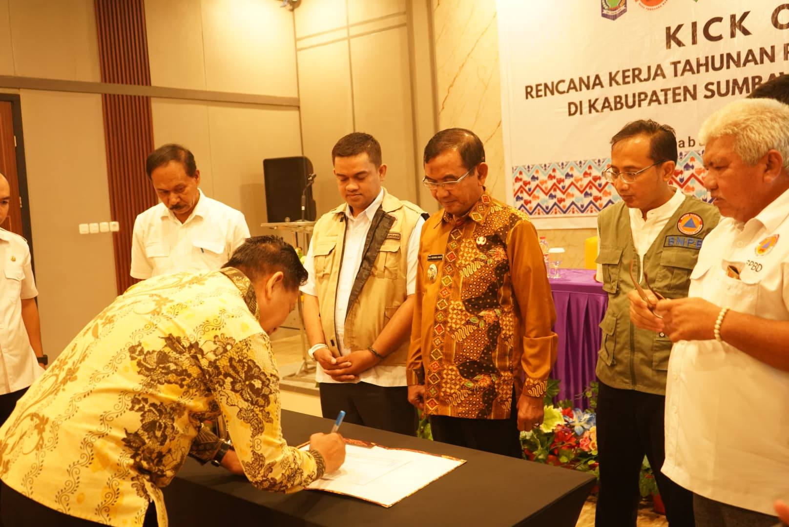 Wabup Sumbawa Buka Rapat Rencana Kerja Program Siap Siaga Tahun 2025