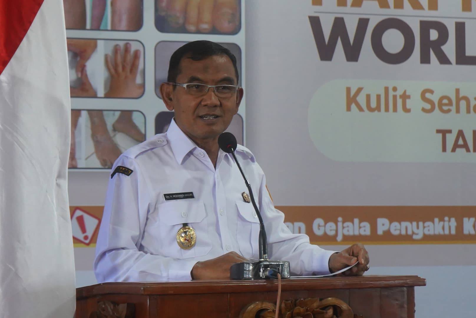 Wabup Sumbawa Buka Peringatan Hari Kesehatan Kulit Sedunia dan Launching Program Pengendalian Kusta