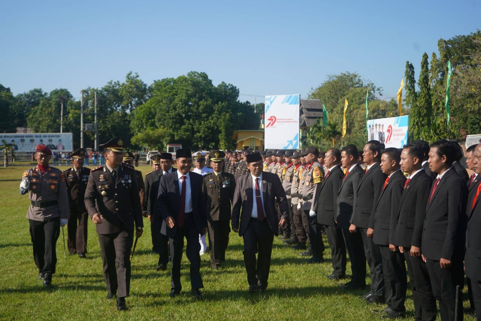 Polres Sumbawa Tegaskan Komitmen Dukung Pemerintah dalam Peringatan Hari Bhayangkara ke-79