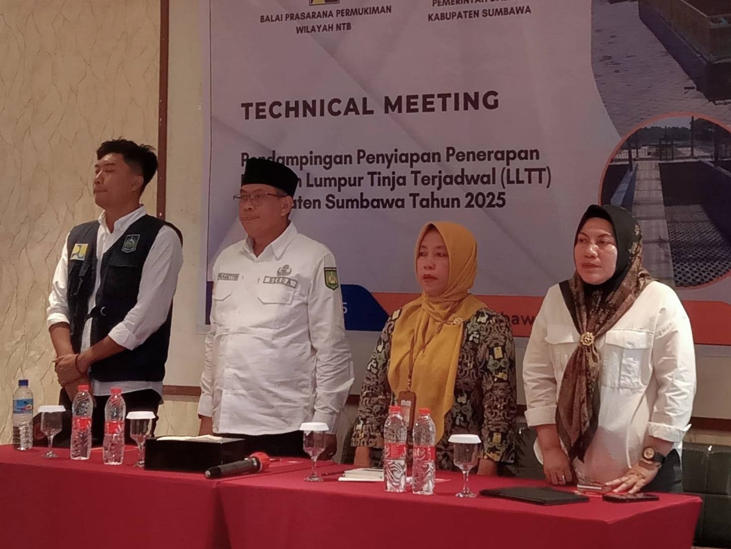 Sumbawa Mantapkan Langkah Penerapan Layanan Lumpur Tinja Terjadwal (LLTT)