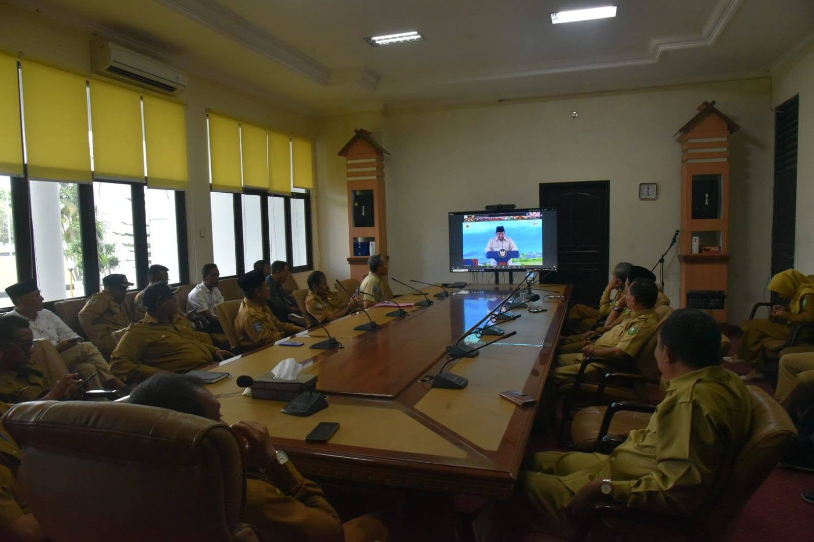Wakil Bupati Sumbawa Ikuti Peluncuran Nasional 80.081 Koperasi Desa Merah Putih Bersama Presiden RI