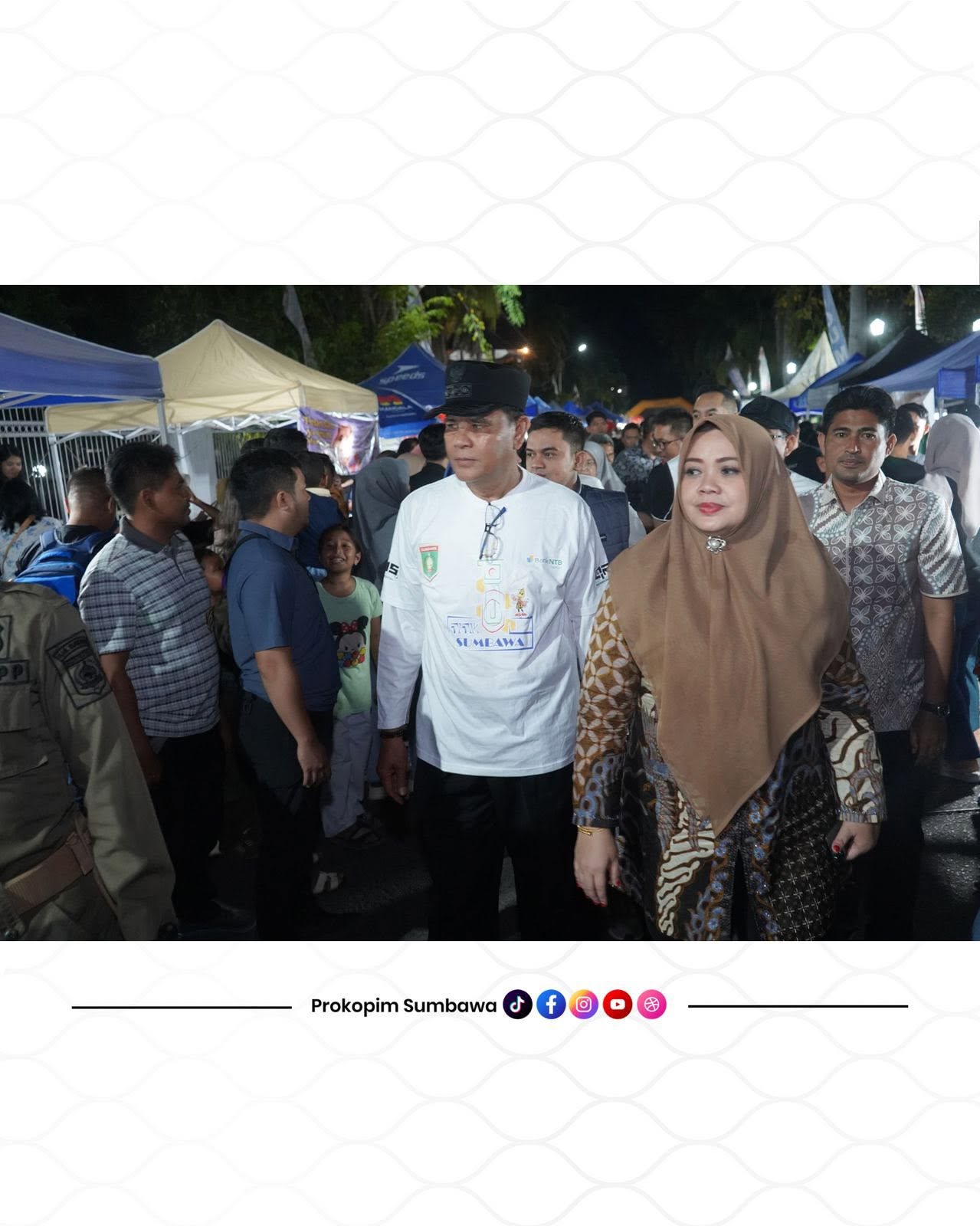 Bupati Sumbawa Resmi Luncurkan Car Free Night: Ruang Ekspresi, Ekonomi, dan Ekologi di Tengah Kota
