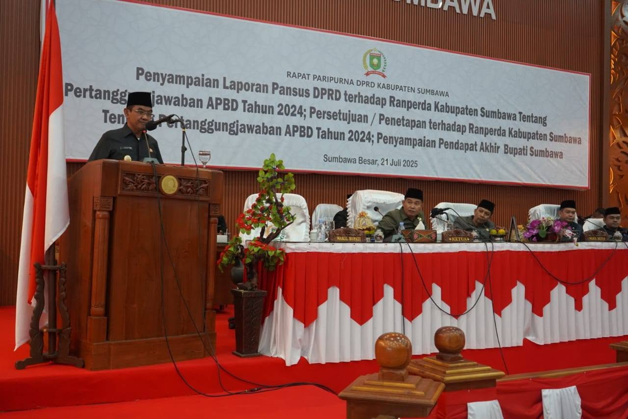 Wakil Bupati Hadiri Rapat Paripurna DPRD: Tegaskan Komitmen Pemda Selesaikan Permasalahan dan Tingkatkan Pembangunan Daerah