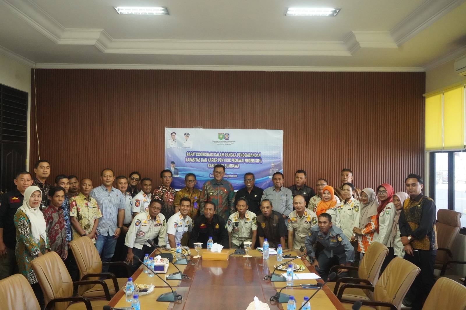 Pemkab Sumbawa Gelar Rakor Pengembangan Kapasitas dan Karier PPNS