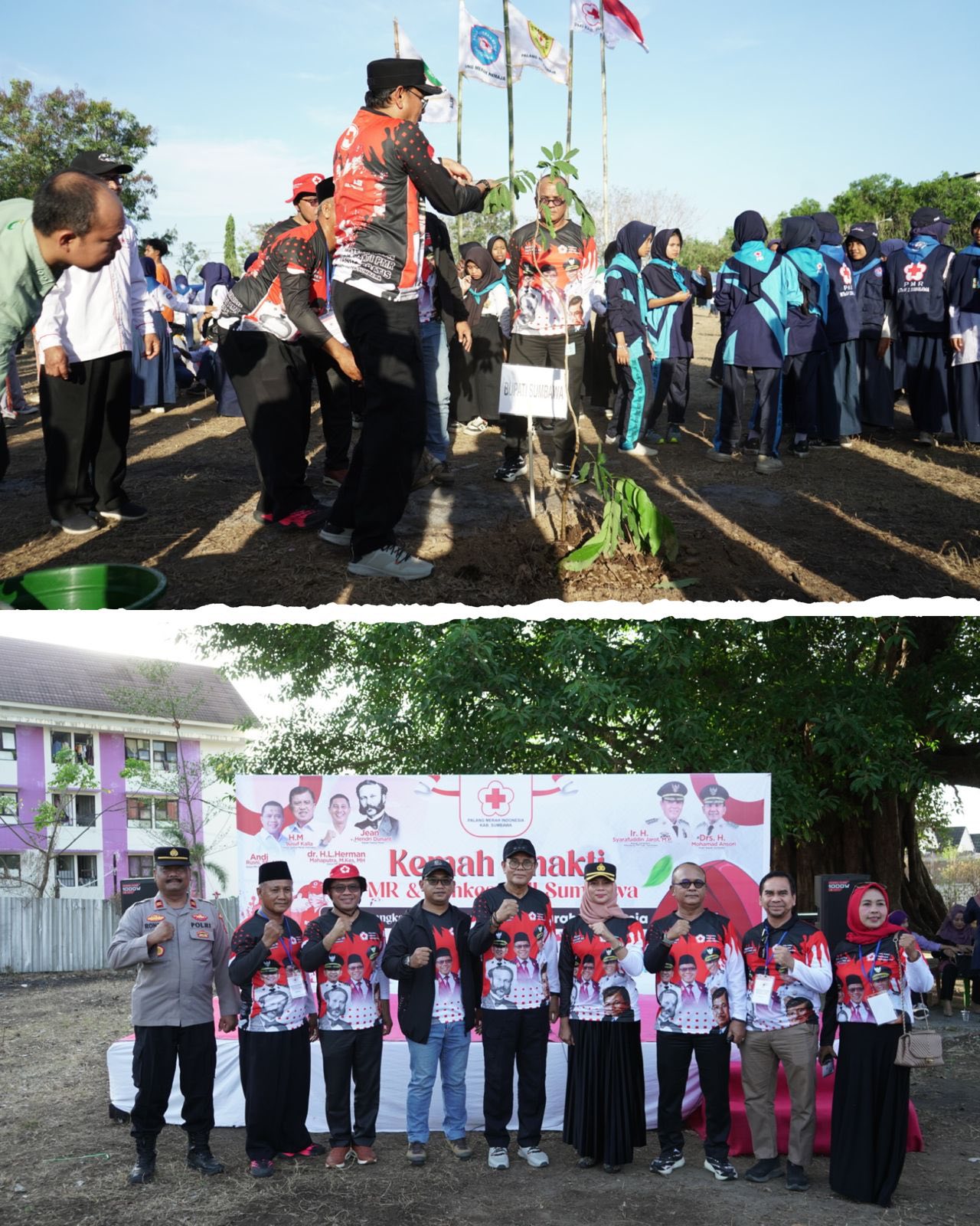 Bupati Sumbawa Buka Kemah Bhakti PMR & Pelayanan Kesehatan PMI dalam Peringatan HUT ke-80 PMI