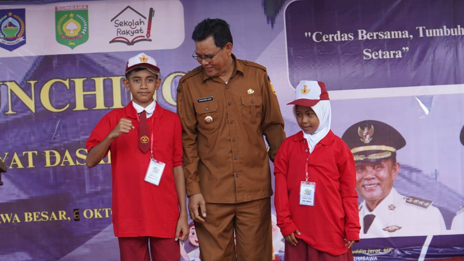 Bupati Sumbawa Resmikan Sekolah Rakyat Dasar, Wujud Nyata Pemerintah Bebaskan Anak dari Jerat Kemiskinan