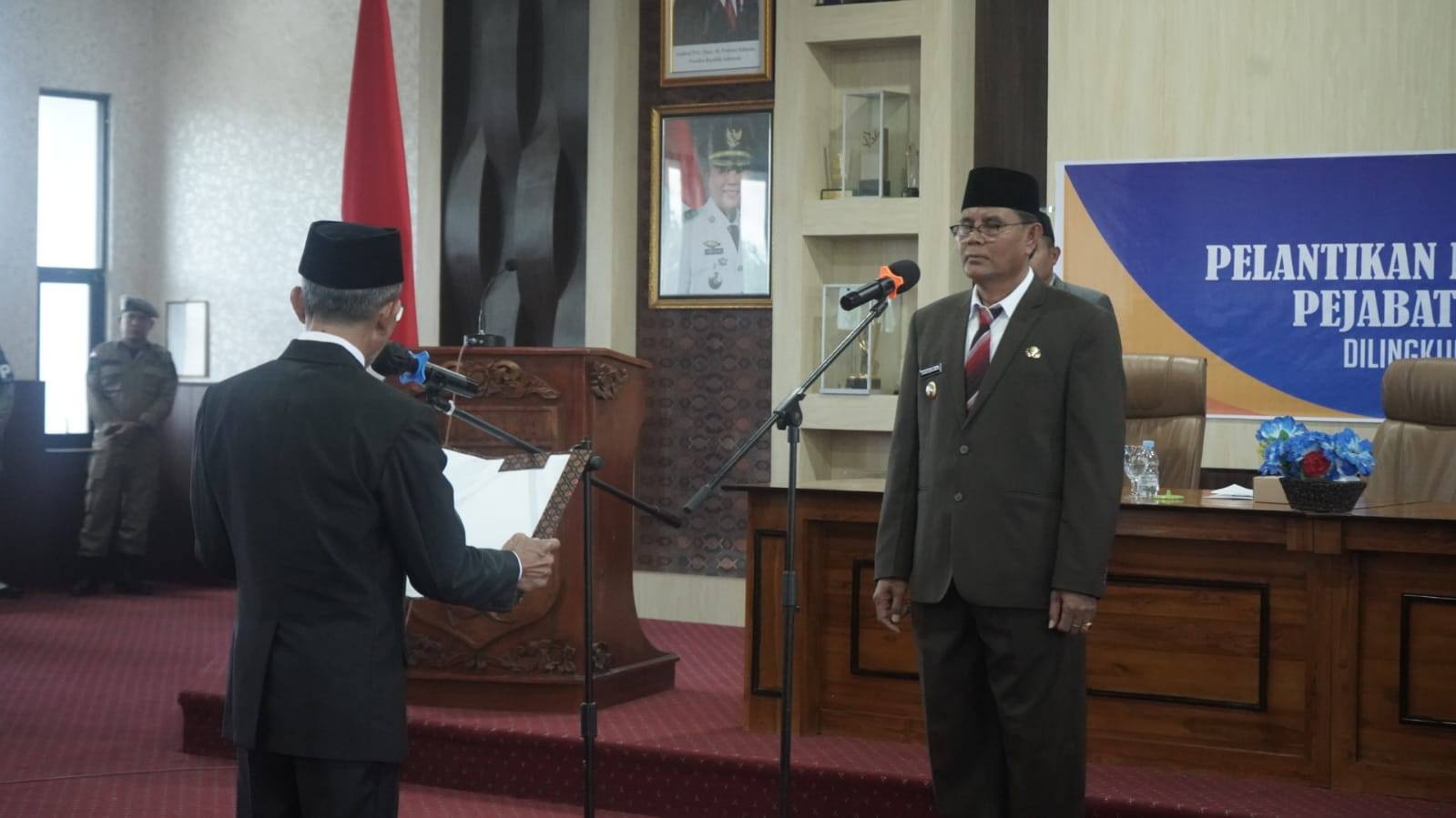 Bupati Sumbawa Lantik Delapan Pejabat Pimpinan Tinggi Pratama, Tegaskan pentingnya integritas, profesionalitas, dan percepatan kerja