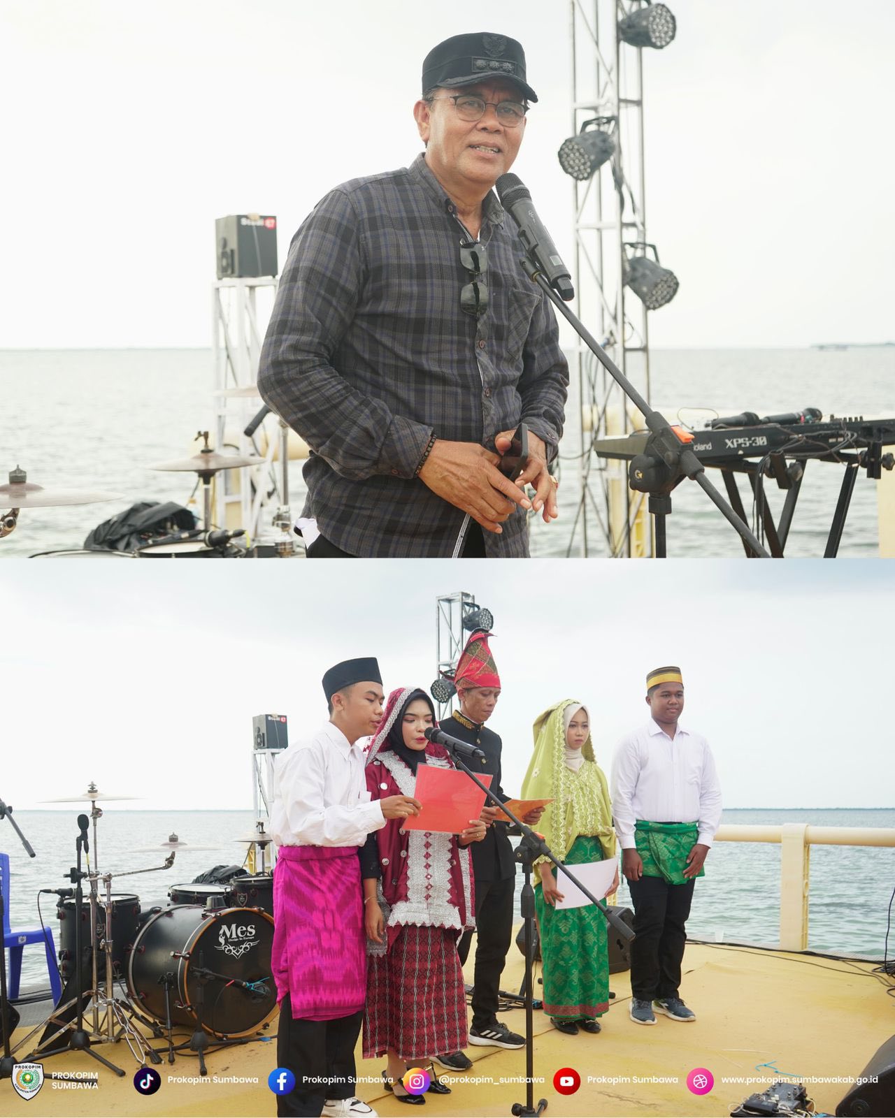 Konser Apung “Spirit of The Sea” di Pulau Bungin Hadirkan Semangat Kreativitas dan Pelestarian Laut