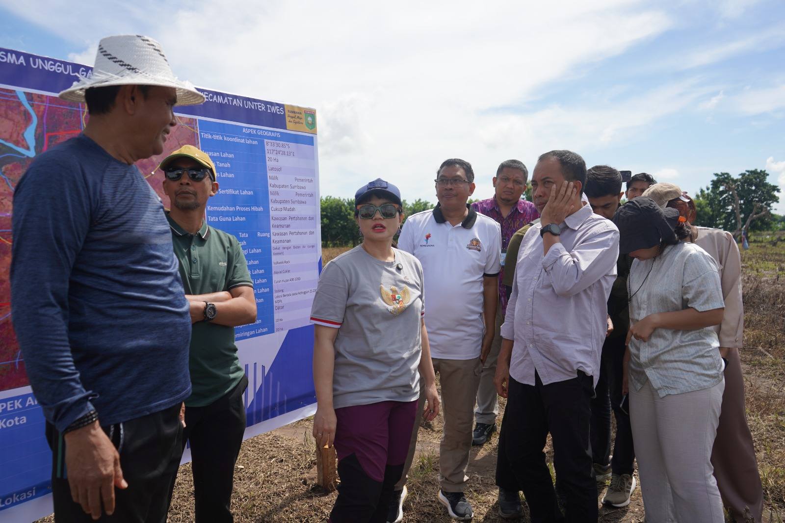 Wakil Menteri Pendidikan Tinggi Sains dan Teknologi Tinjau Lokasi Sekolah Garuda Baru dan Sekolah Rakyat di Sumbawa