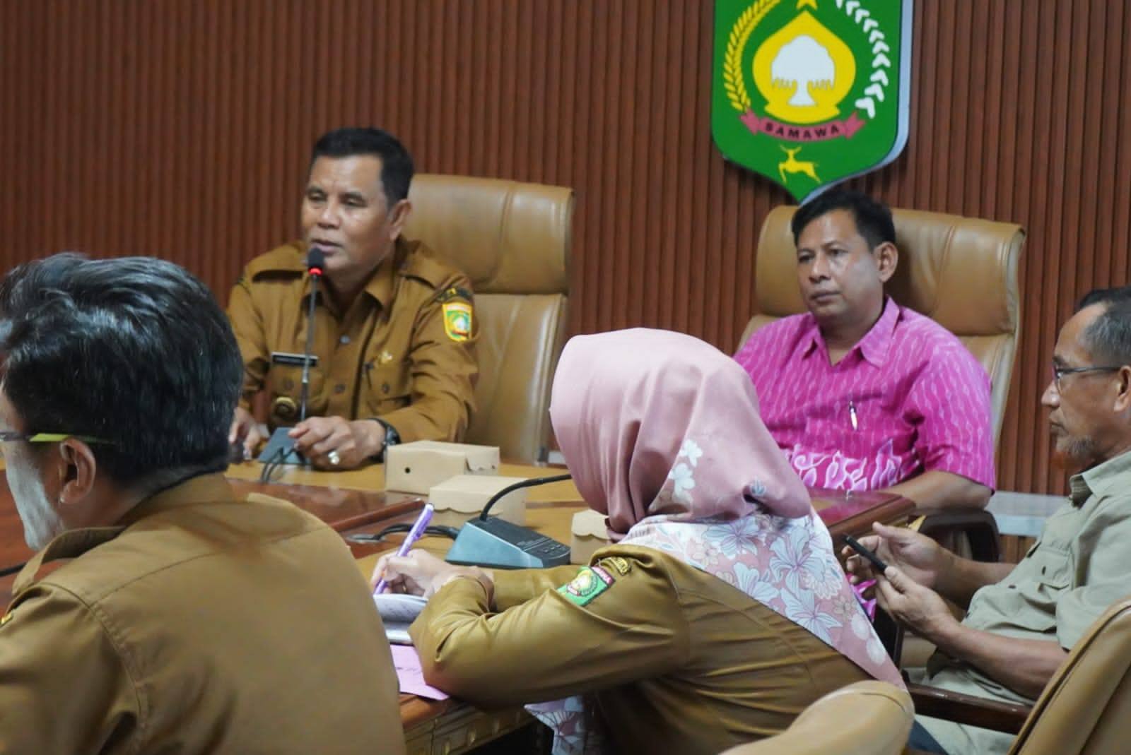 Bupati Sumbawa Pimpin Rapat Pembahasan Rencana Pembangunan Gerai Ritel di Kecamatan Alas