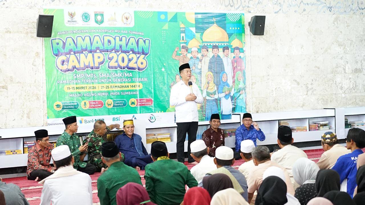 Gubernur NTB Buka Ramadhan Camp 2026 di Sumbawa, Dorong Generasi Muda Bangun Masa Depan