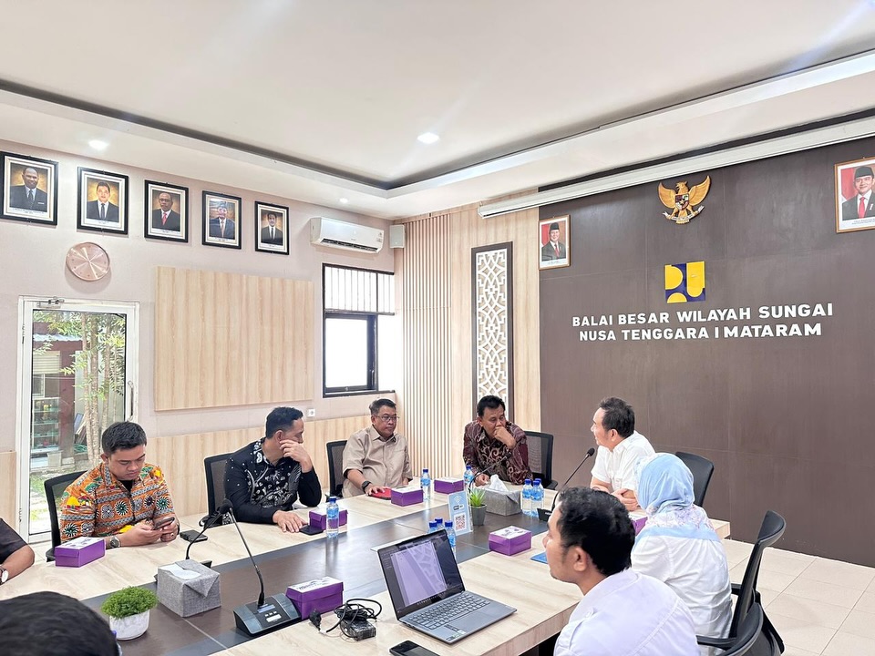 Bupati Sumbawa Audiensi dengan BBWS Nusa Tenggara I, Bahas Penguatan Infrastruktur Air Bersih