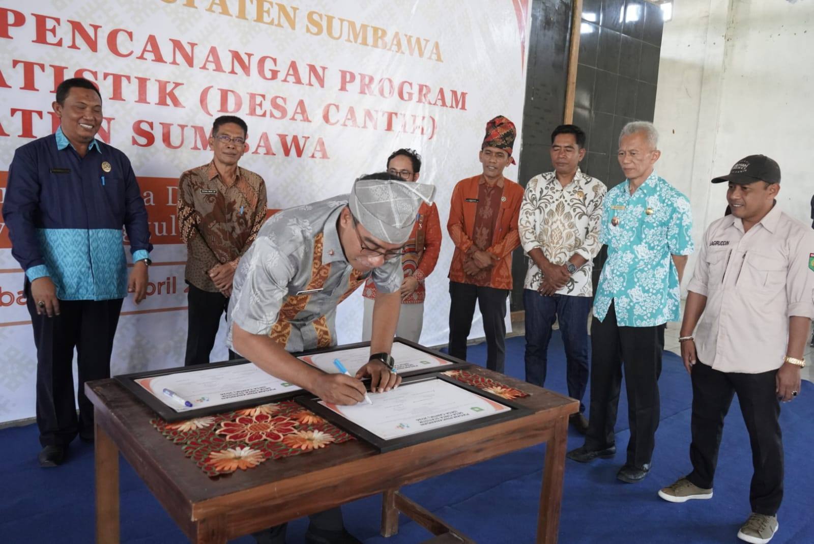 Pemkab Sumbawa Canangkan Tiga Desa Cantik 2026, Perkuat Budaya Kerja Berbasis Data dari Desa