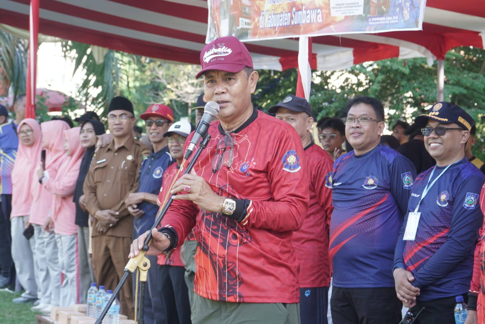HUT Damkar ke-107 di Sumbawa Jadi Momentum Penguatan Layanan Kedaruratan dan Keselamatan Masyarakat