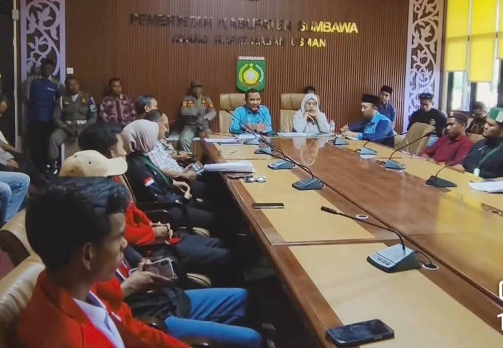 Pemkab Sumbawa Terbuka Terima Aspirasi Mahasiswa, Perkuat Pembenahan Distribusi LPG 3 Kg Agar Tepat Sasaran