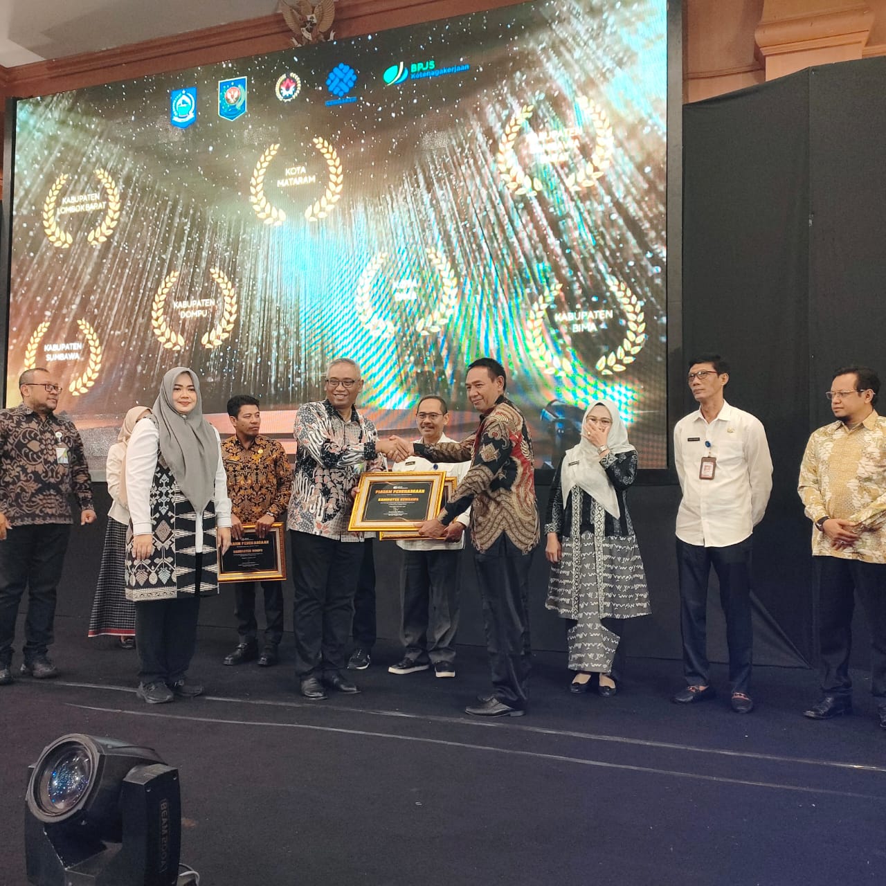 Sumbawa Raih Anugerah Paritrana Award Tingkat Provinsi NTB 2025