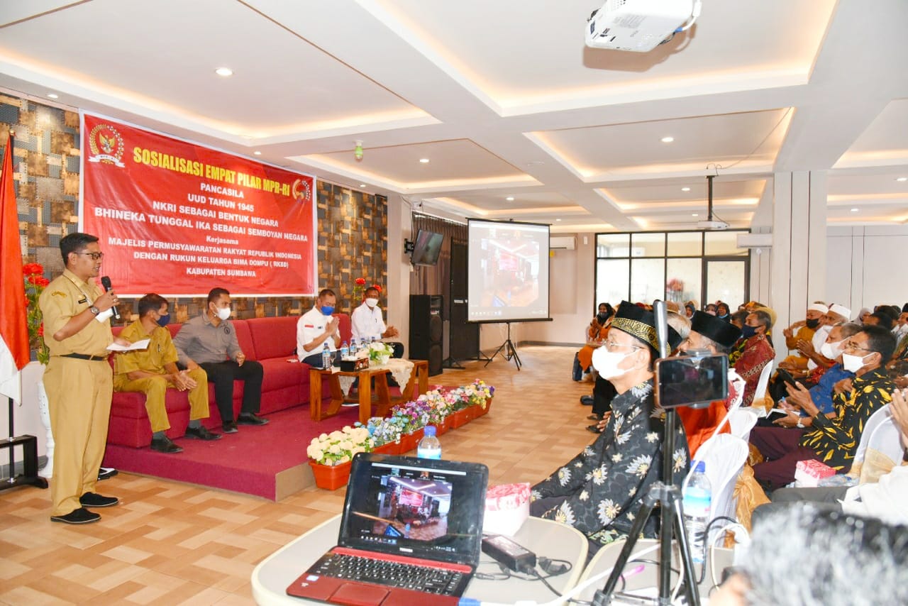 MPR RI Gelar Sosialisasi Empat Pilar Kebangsaan di Kabupaten Sumbawa