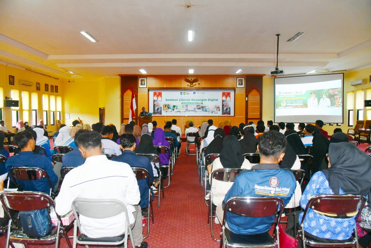 Dsikominfotik Prov. NTB Gandeng PT Bank NTB Syariah dan OJK Gelar Sosialisasi Literasi Keuangan Digital