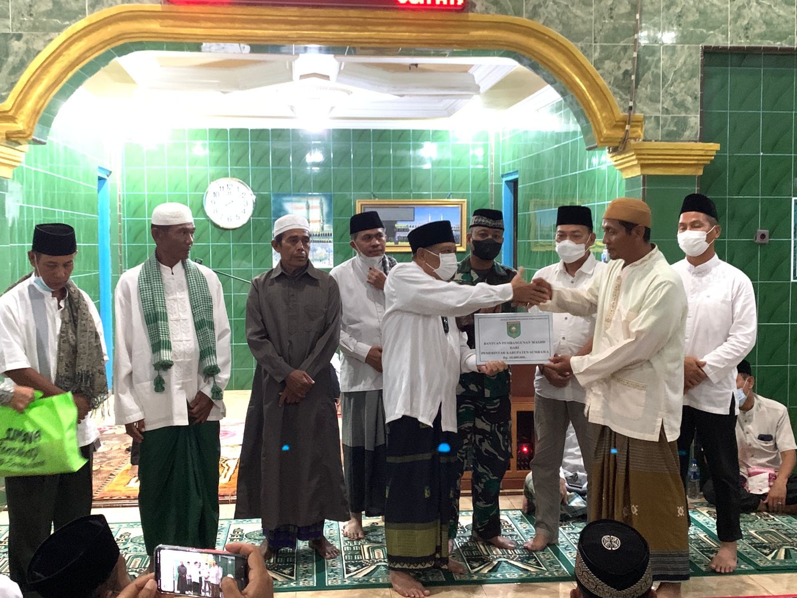 Safari Ramadhan Hari Kedua Bupati dan Romobongan Kunjungi Desa Songkar
