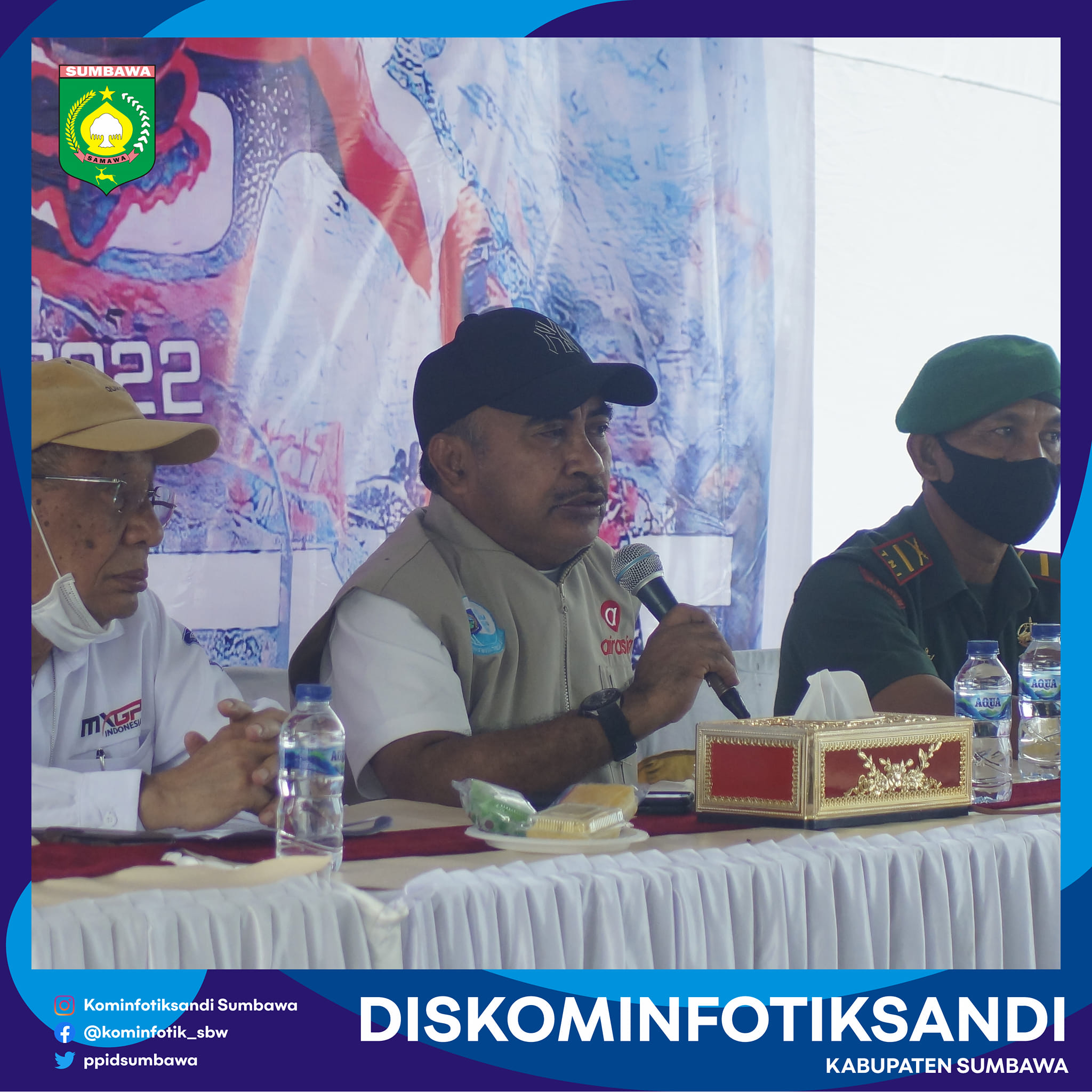 PERS CONFERENCE MXGP OF INDONESIA SAMOTA - SUMBAWA 2022