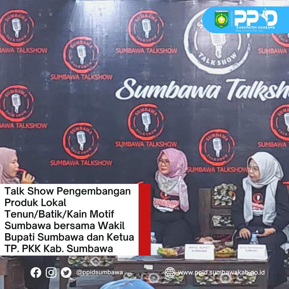 TALKSHOW PENGEMBANGAN PRODUK LOKAL