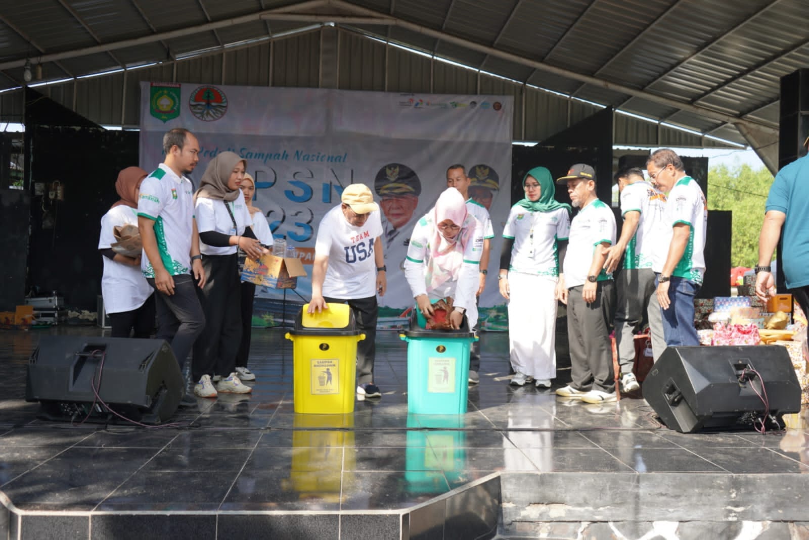 Puncak peringatan Hari Peduli Sampah Nasional 2023 dengan Tema Tuntas Kelola  Sampah Untuk Kesejahteraan Masyarakat