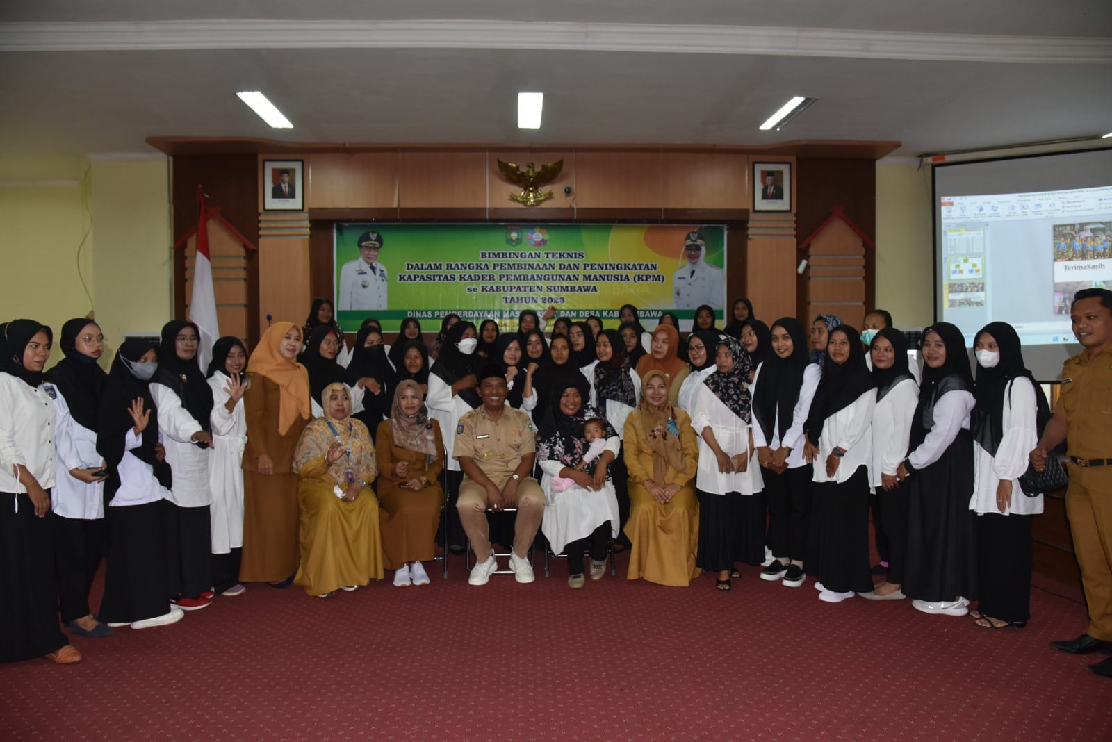 BIMTEK DALAM RANGAK PEMBINAAN DAN PENINGKATAN KAPASITAS KADER PEMBANGUNAN MANUSIA (KPM) Se - KABUPATEN SUMBAWA TAHUN 2023.