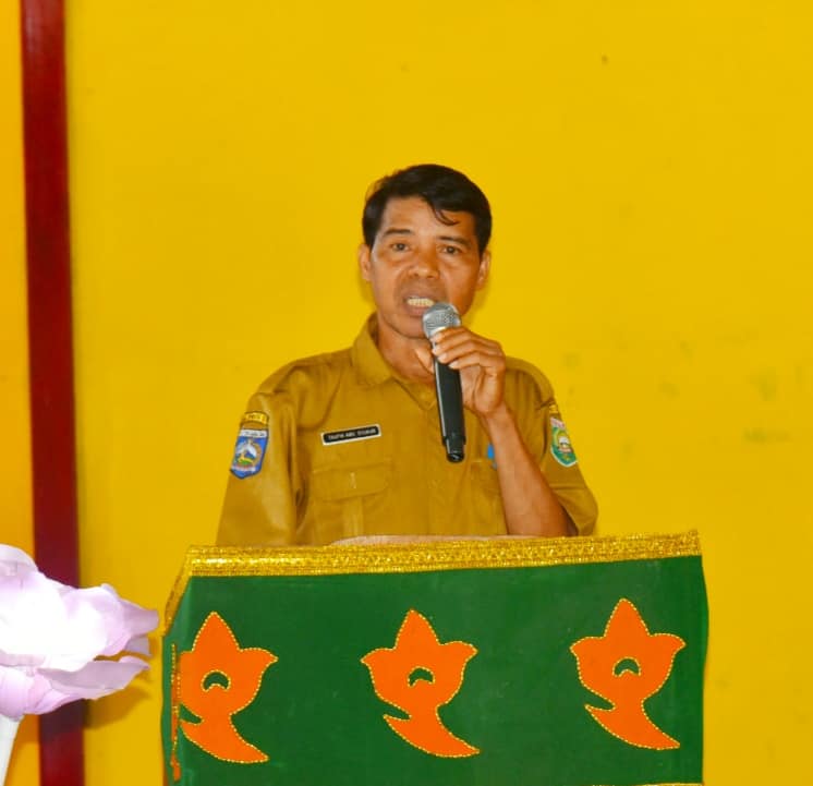 Wakil Bupati Sumbawa membuka secara resmi acara "Sosialisasi rekrutmen dan seleksi calon pasukan pengibar bendera pusaka tahun 2023