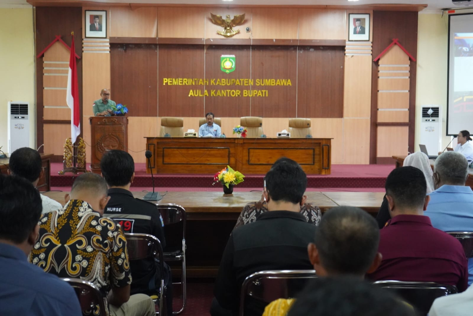 PJ. SEKDA MEMBUKA RAKOR PERTAMA PERSIAPAN PENYELENGGARAAN MXGP