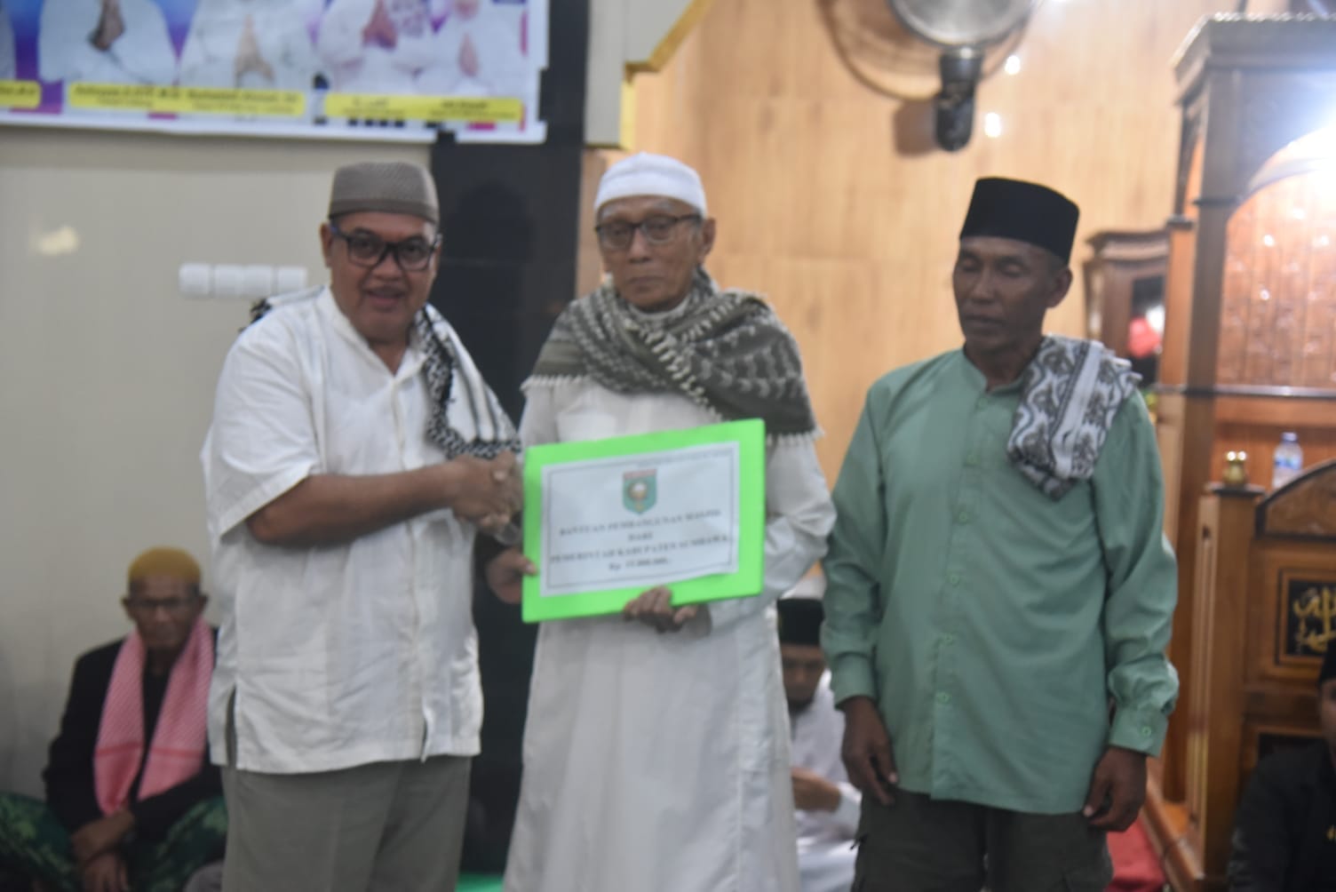 Safari Ramadhan Ai Mual Lantung, Pj. Sekda : Pemerintah Terus Berupaya Membangun APBD pro Rakyat