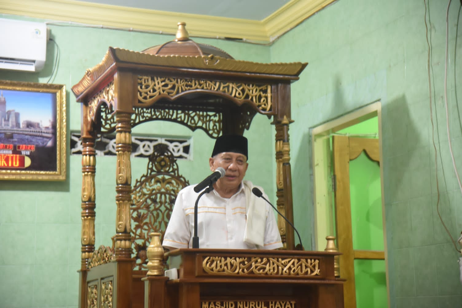 Pj. Gubernur Provinsi Nusa Tenggara Barat dan Bupati Sumbawa Safari Ramadan ke Masjid Nurul Hayat, Desa Salabeso, Kecamatan Buer