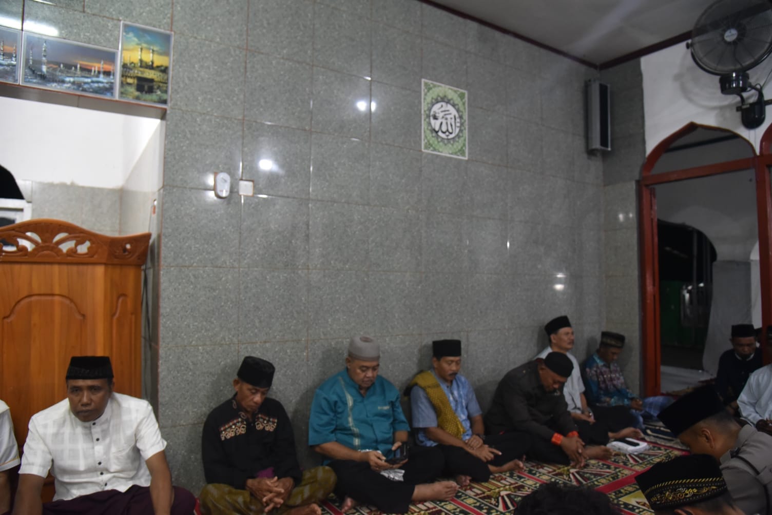 Bupati Sumbawa Safari Ramadan ke Masjid Nurul Iman, Desa Luk, Kecamatan Rhee, Sumbawa.