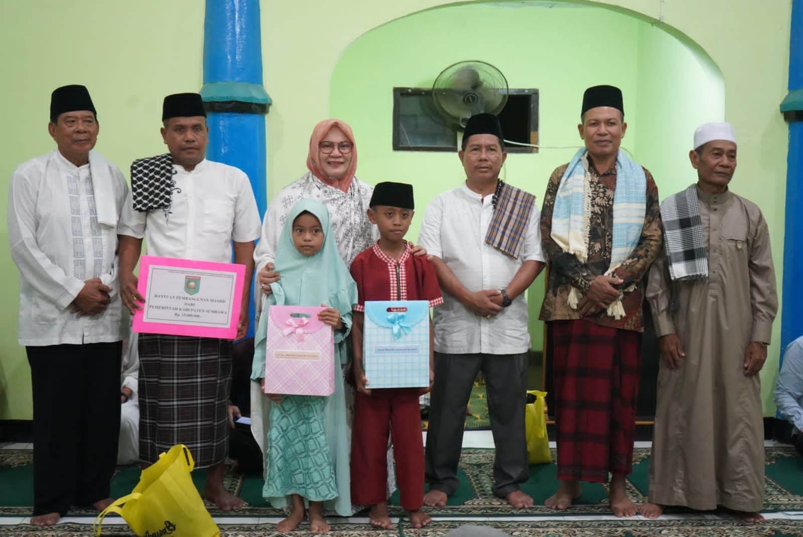 ada sambutan terakhirnya  Wakil Bupati mengucapkan terima kasih kepada kapolsek,Danramil,Bhabinsa yang telah menjaga keamanan lingkungan sehingga menjadi aman dan kondusif